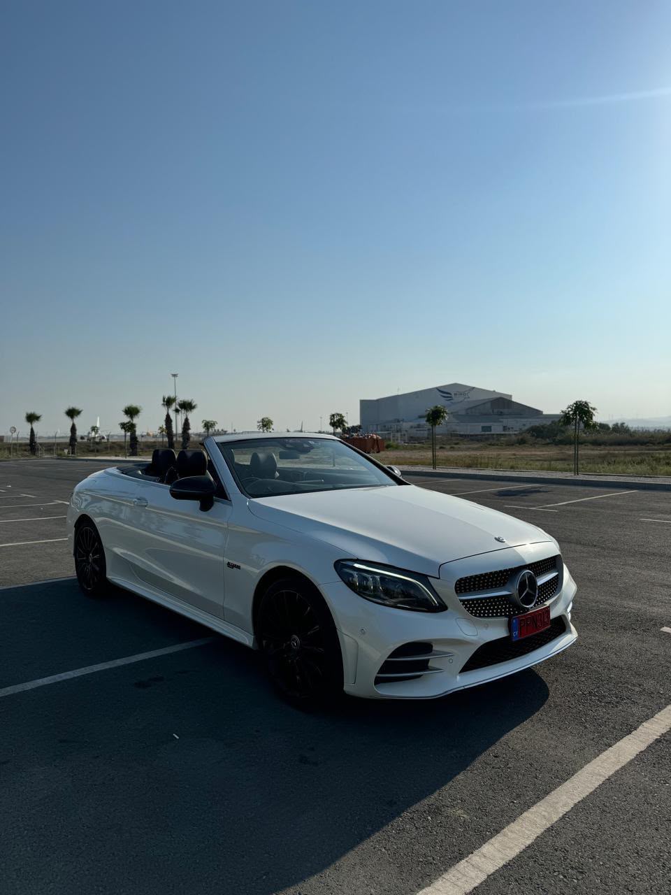 Mercedes-Benz C-Class Cabriolet available for rent in Larnaca