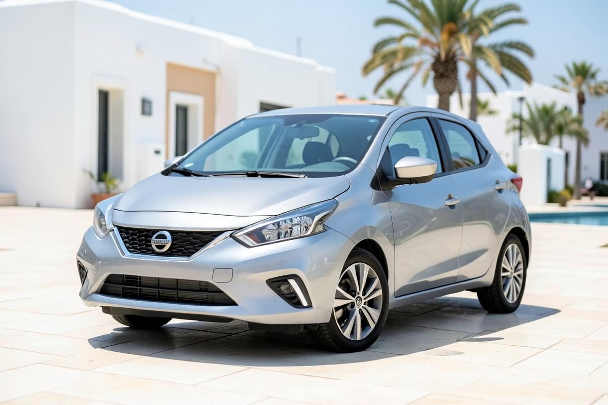 Nissan Micra available for rent in Larnaca