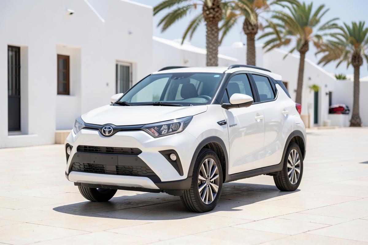Toyota Raize available for rent in Larnaca